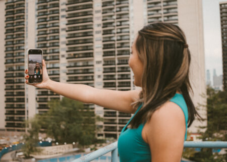 Julie Mai Dietitian on video call